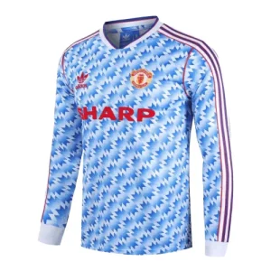 1990/92 Manchester United Retro Jersey Away Long Sleeve