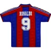 1996/97 Barcelona Ronaldo #9 Retro Home Jersey