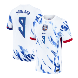 HAALAND #9 Norway Nike Soccer Jersey Away Player Version Shirt 2024