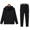 Argentina Nation 2024-25 Hooded Black Training Tracksuit Kits