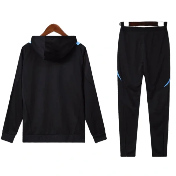 Argentina Nation 2024-25 Hooded Black Training Tracksuit Kits