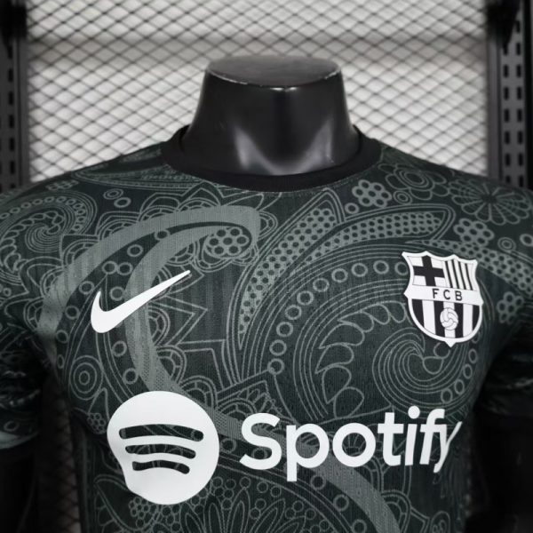 2024/25 Barcelona Away Jersey Spotify Logo Without Text Player Version