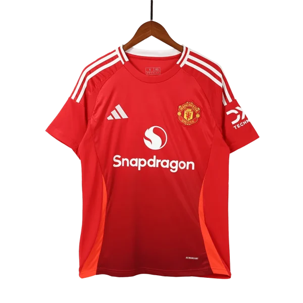 2024/25 Manchester United Home Kit(Jersey+Shorts)
