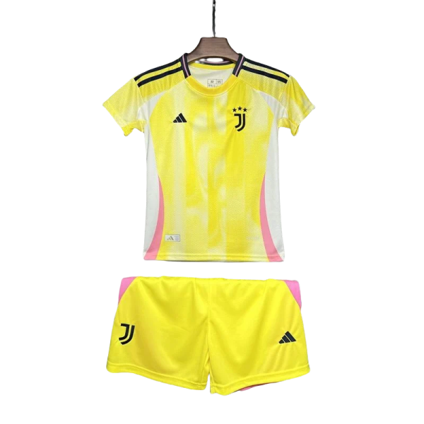 Kids Juventus Away Jersey Kit 2024-25