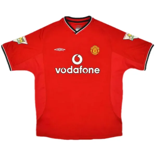 2000/02 Manchester United FORLAN #21 Retro Jersey Home