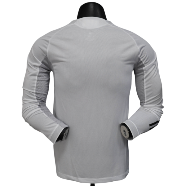 2025-26 Real Madrid Home Soccer Jersey Player Version Shirt Long Sleeve