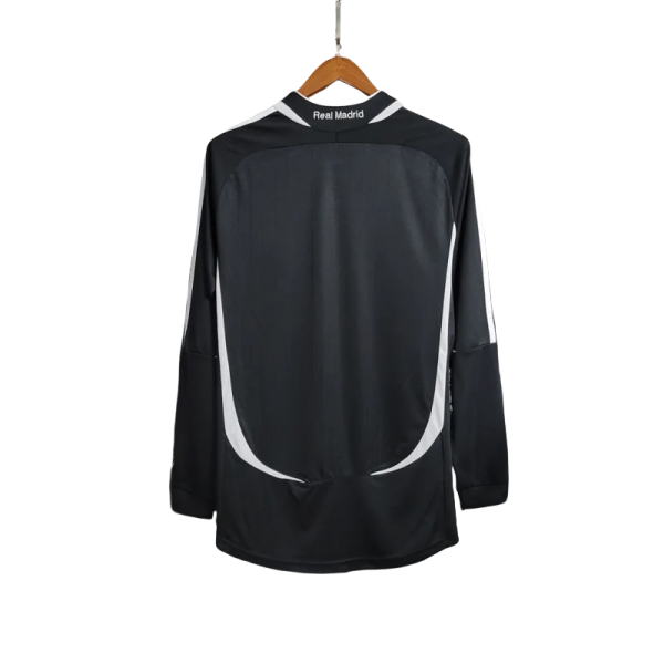 06-07 Real Madrid Away Retro Jersey Long Sleeve