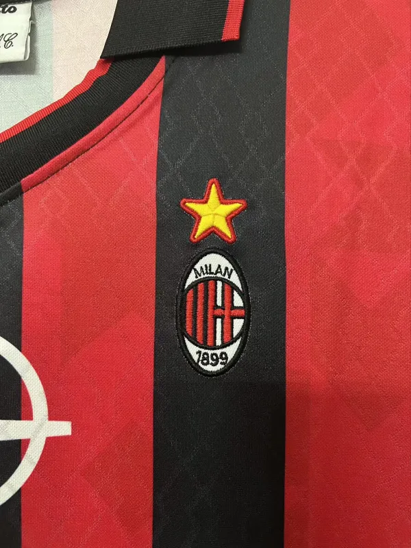 1995/96 AC Milan Retro Jersey Home