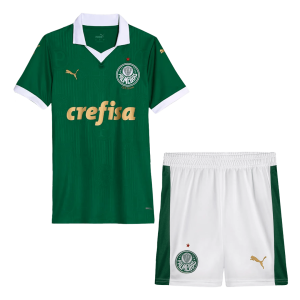 Kids SE Palmeiras Home Soccer Kits 2024-25