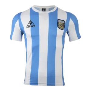 Argentina Retro Jersey Home World Cup 1986