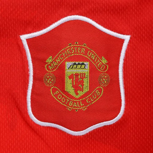 1994/96 Manchester United Retro Long Sleeve Jersey Home