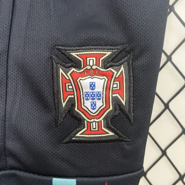 2024 Portugal Grey Training Kid Kits Youth Apparels Sport Jersey