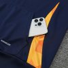 2024-25 Real Madrid Zipper Sweatshirt Kit(Top+Pants) White