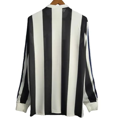 1995/97 Newcastle Retro Jersey Home Long Sleeve
