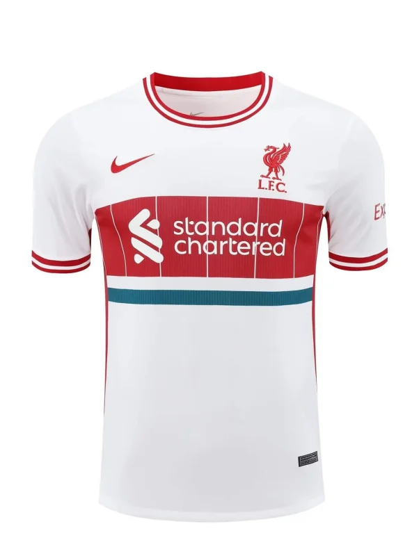 24-25 Liverpool Training Wear White Suit Shirt