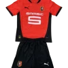 Kids Stade Rennais Home Kits Jersey+Short 2024-25