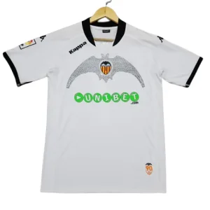 2009/10 Valencia Retro Jersey Home