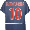 02-03 PSG RONALDINHO #10 Retro Jersey Home Replica