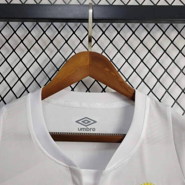 Brazilian Neymar Santos Football Club home jersey 24-25