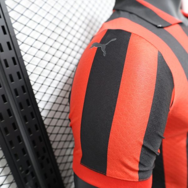 AC Milan 2024-25 Home Soccer Jersey Player Version