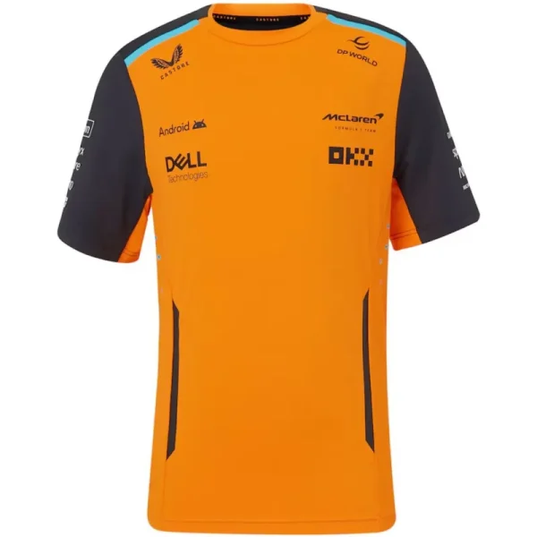 F1 McLaren Racing Team Set Up T-Shirt 2024