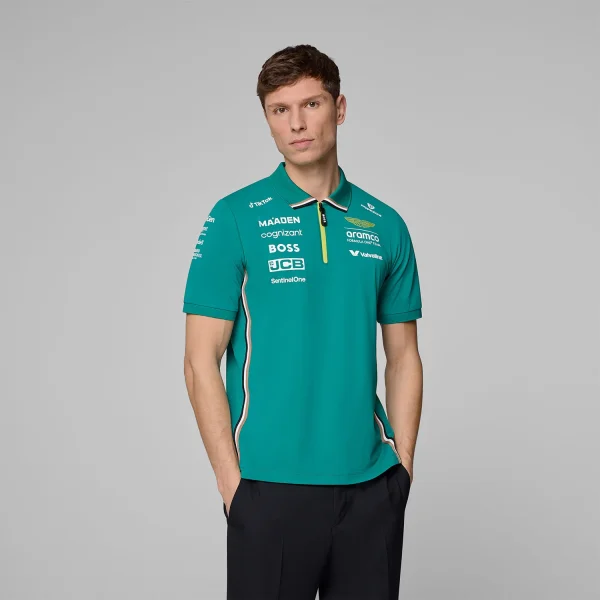 Aston Martin F1 2025 Team Polo Shirt