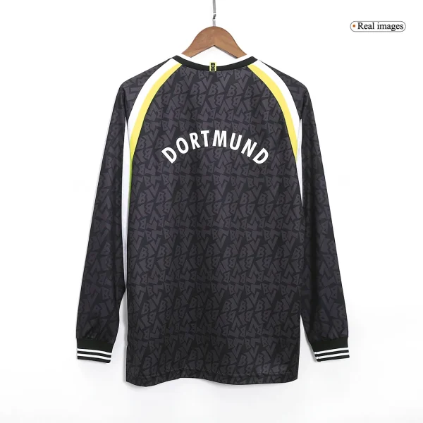 95-96 Borussia Dortmund Retro Away Long Sleeve Jersey