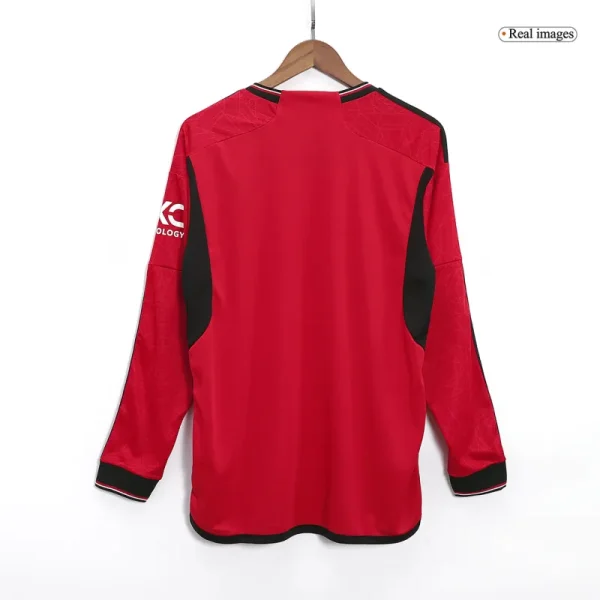 2023/24 Manchester United Home Long Sleeve Jersey