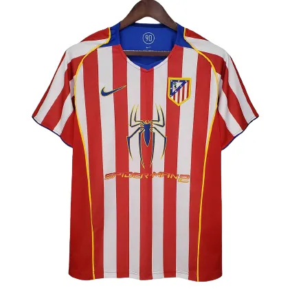 2004/05 Atletico Madrid Retro Jersey Home