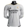 2023/24 Real Madrid Home Long Sleeve Jersey Player Version