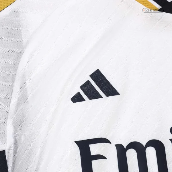 2023/24 Real Madrid Home Long Sleeve Jersey Player Version
