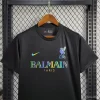 24-25 Liverpool Black Training Suit Football Jersey