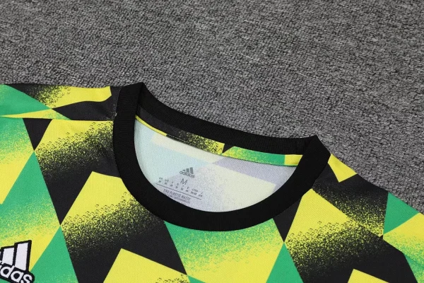 Arsenal Soccer Jersey Training Wear Yellow Black Green 2022/2023