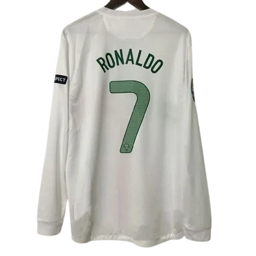 Portugal Retro Jersey Away Long Sleeve 2012
