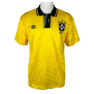 Brazil 1991/93 Retro Jersey Home