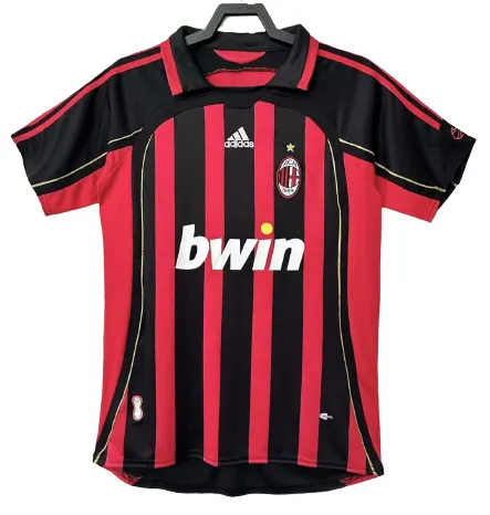 2006/07 AC Milan Retro Jersey Home