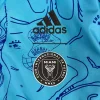 2023-2024 Inter Miami Reversible Windbreaker Blue Soccer Jersey 1:1 Thai Quality