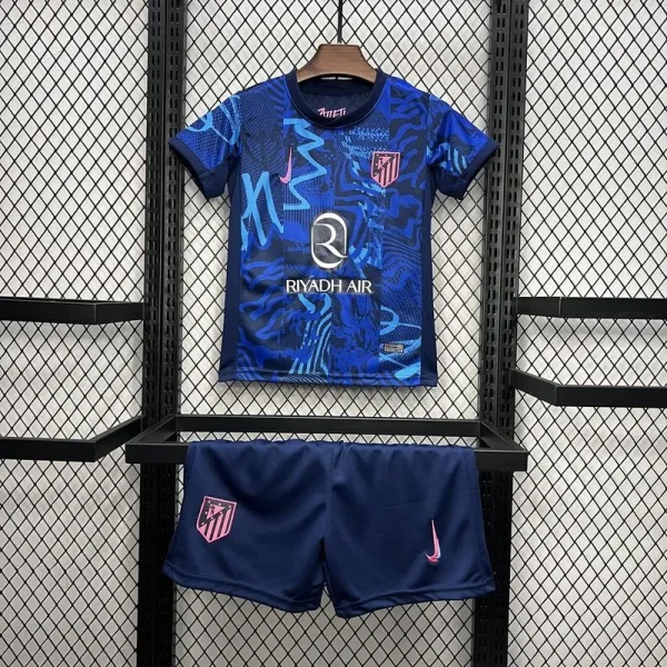 2024-25 Kids Atletico Madrid Third Jersey Kits