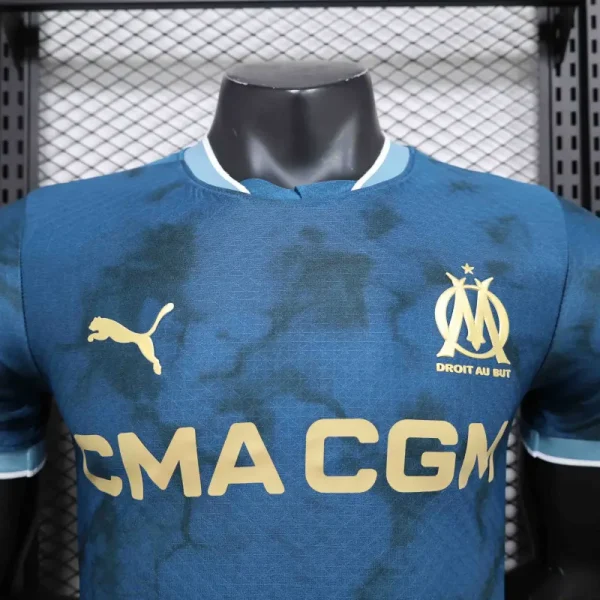 24-25 Marseilles Away Soccer Jersey Player Version