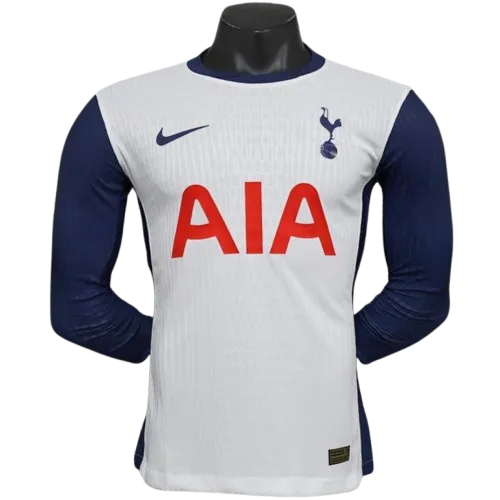 2024/25 Tottenham Hotspur Home Long Sleeve Jersey Player Version