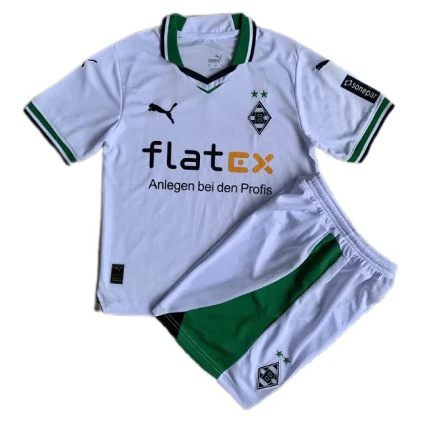 23-24 Kids Borussia M?nchengladbach Home Kit Shirt+Short
