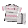 2023-24  Kids Juventus Away Kit Jersey+Short