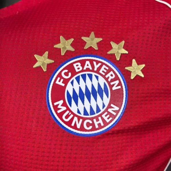 2025/26 Bayern Munich Home Player Version Soccer Jersey