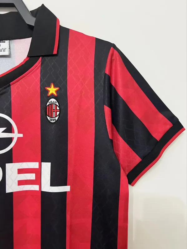 1995/96 AC Milan Retro Jersey Home