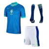 Brazil Away Custom Full Soccer Kits 2024