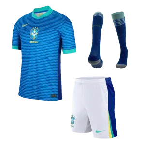 Brazil Away Custom Full Soccer Kits 2024