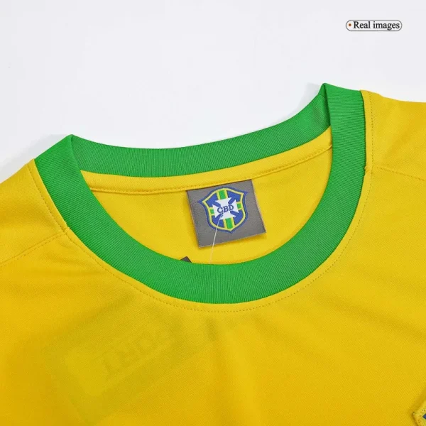 Brazil World Cup 1970 Retro Jersey Home