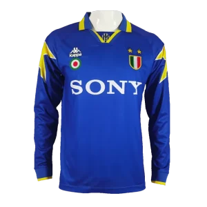 1995-96  Juventus Retro Long Sleeve Jersey Away