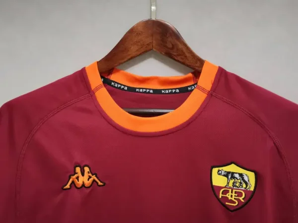 2000/01 Roma Retro Jersey Home
