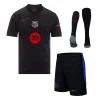 Barcelona Away Custom Full Soccer Kit 2024-25 - Spotify Logo Without Text